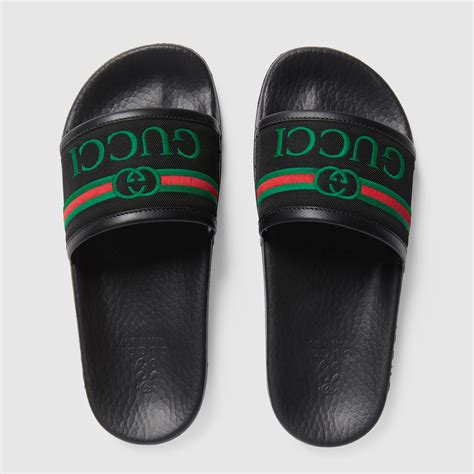 boys gucci slides|gucci for kids boys.